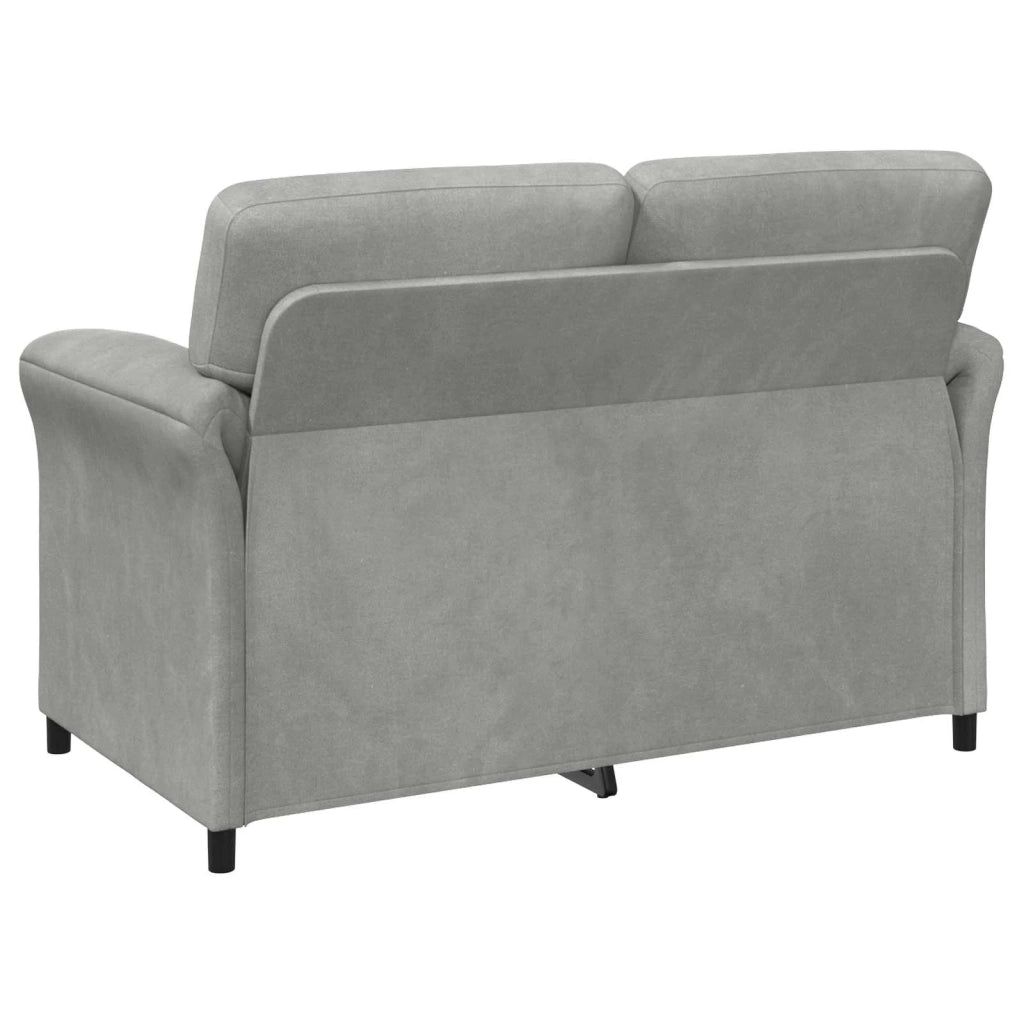 Set di divani 2 pz Grigio Chiaro Velluto 3424885