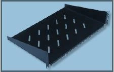 Ripiano fisso 1u p350 2 mont.nero - WPN-AFS-21035-B