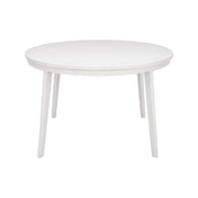 Tavolo Tropea ø120/170 Alluminio Bianco Moia