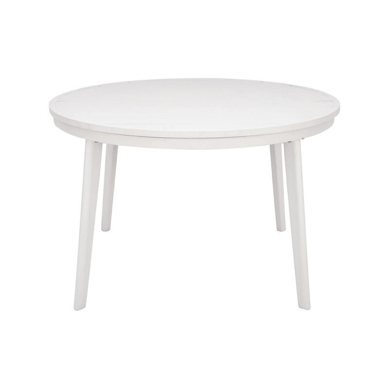 Tavolo Tropea ø120/170 Alluminio Bianco Moia