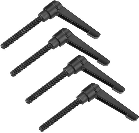 Manubrio in Acciaio Inox Versatile - Maniglia Nera - Anticorrosione - Resistente allo Sfregio - 50mm Cavo All'Aperto
