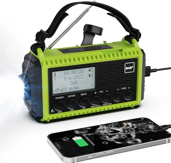 Radio di Emergenza - Kit di Emergenza - Radio a Batterie - Radio Portatile - Radio da Costruire - Radio di Emergenza