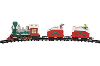 Trenino Natalizio a Elettrico con Vagoni ed Elfi Vanzetti