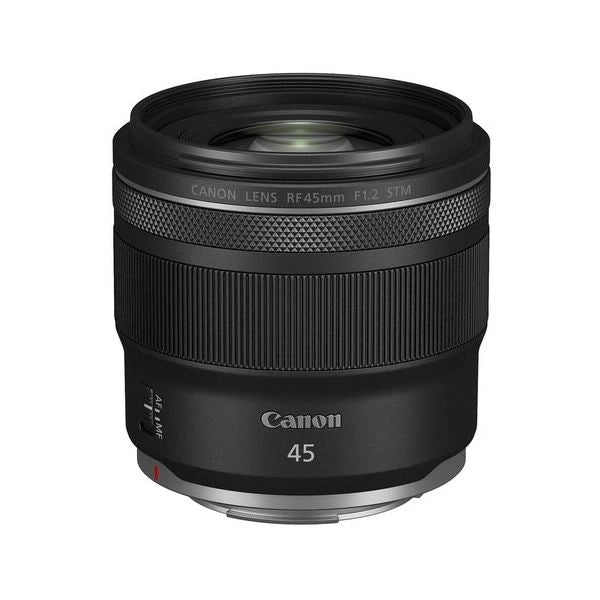 Obiettivo fotografico canon 7198c005 eos r rf 45mm f1.2 stm black