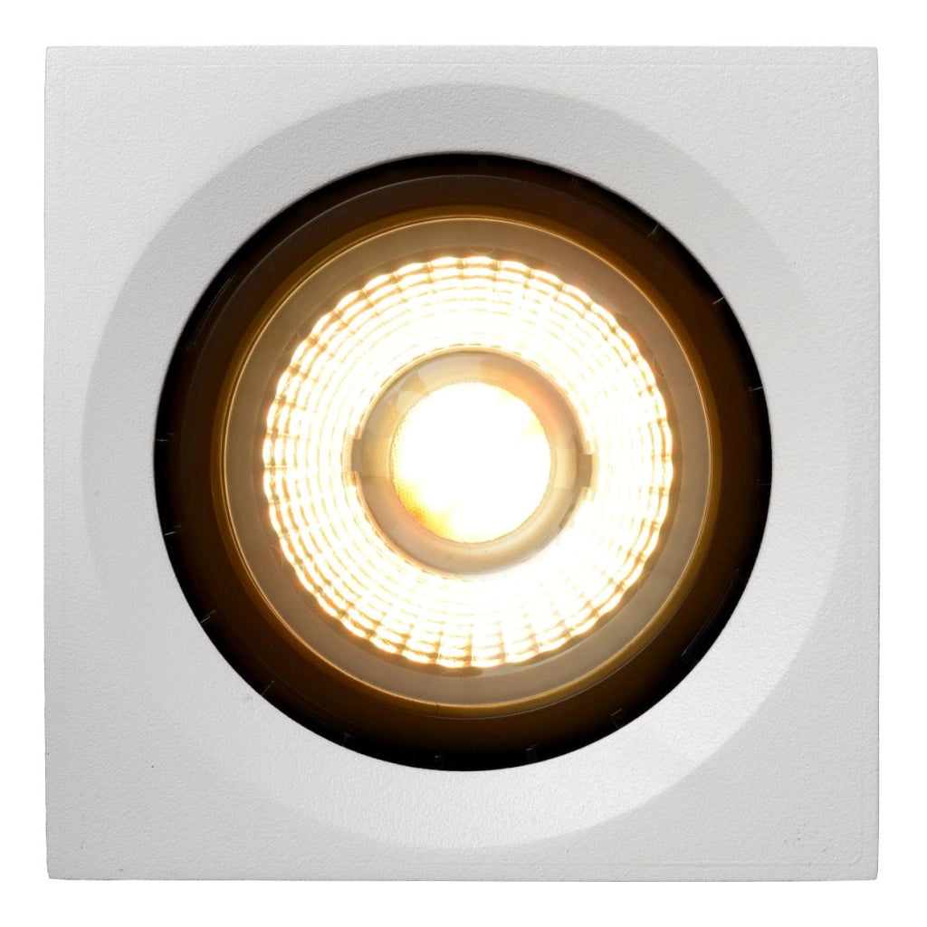 Lucide Fedler faretto soffitto bianco GU10 12W 2200-3000K