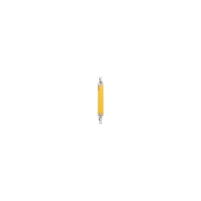 Beghelli lampadina led R7S 118mm 8W 4000K, luce bianca naturale, 1050 lumen, filamento, angolo 360°, classe F