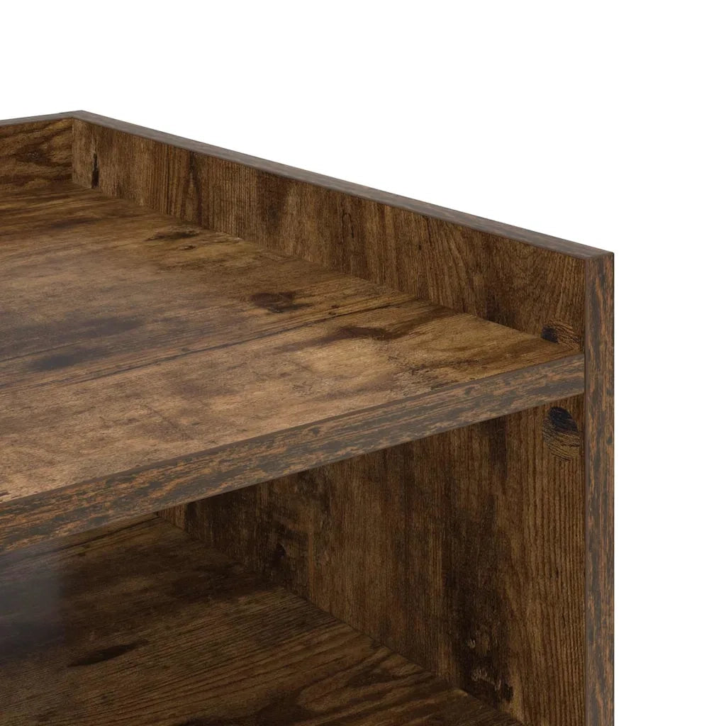 Armadio da Notte Rovere fumé 40 x 40 x 61 cm Legno multistrato 859474