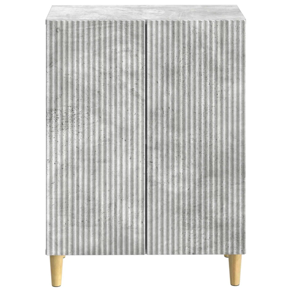 Mobiletto da Bagno ARNHEM Grigio Cemento 59,5 x 31 x 80 cm 896618