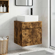 Mobile lavabo da parete Rovere Fumo 49 x 41 x 63 cm 890567