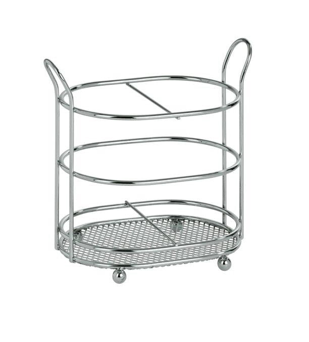Portaposate da Cucina Lavello Slim Cromato Ovale Artex