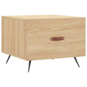 Tavolino da salotto | Tavolino da caff¨¨ | Tavolino da Soggiorno Rovere Sonoma 50x50x40 cm Legno Multistrato