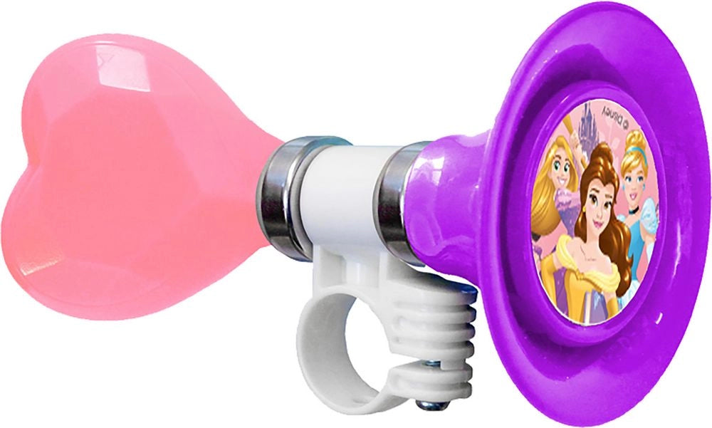 Trombetta Disney Principesse  per bicicletta da bambina, colore rosa