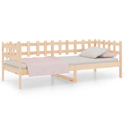 Letto singolo | Letto per adulti | Dormeuse senza Materasso 90x190 cm in Legno Massello di Pino