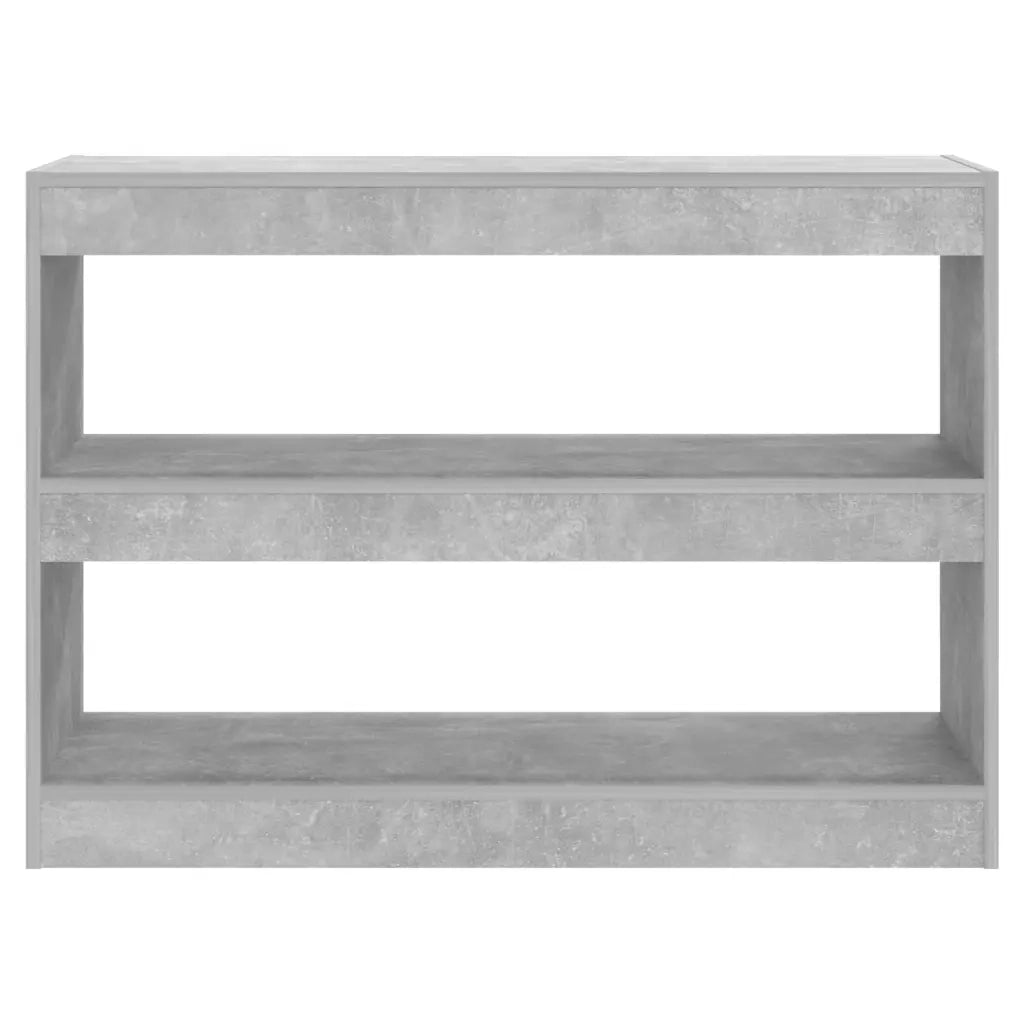 Libreria/Divisorio Grigio Cemento 100x30x72 cm cod mxl 18100