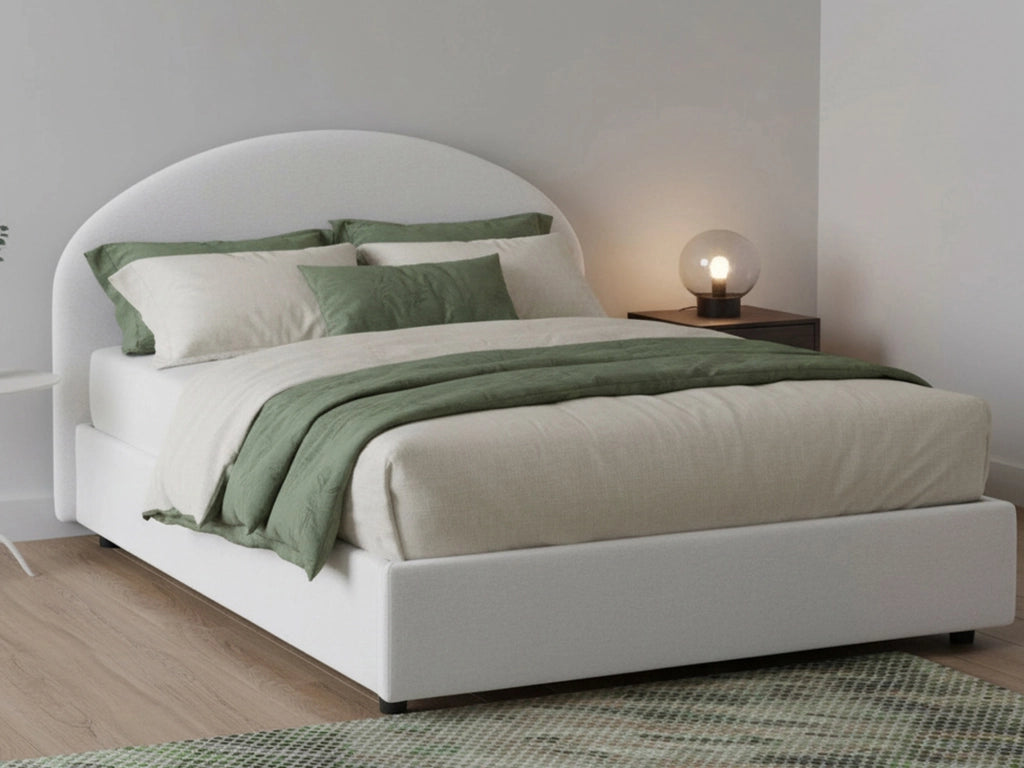 Aquanette, Letto Piazza e Mezza Contenitore Made in Italy, Bianco