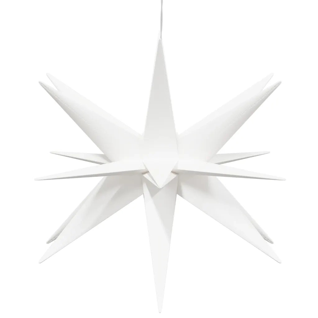 Luci di Natale con LED 3 pz Pieghevoli Bianche 356197