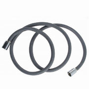 Trade Shop - Tubo Per Doccia Flessibile 1.5metri Grigio 150cm Bagno Laccio Doccetta Box 87284 -
