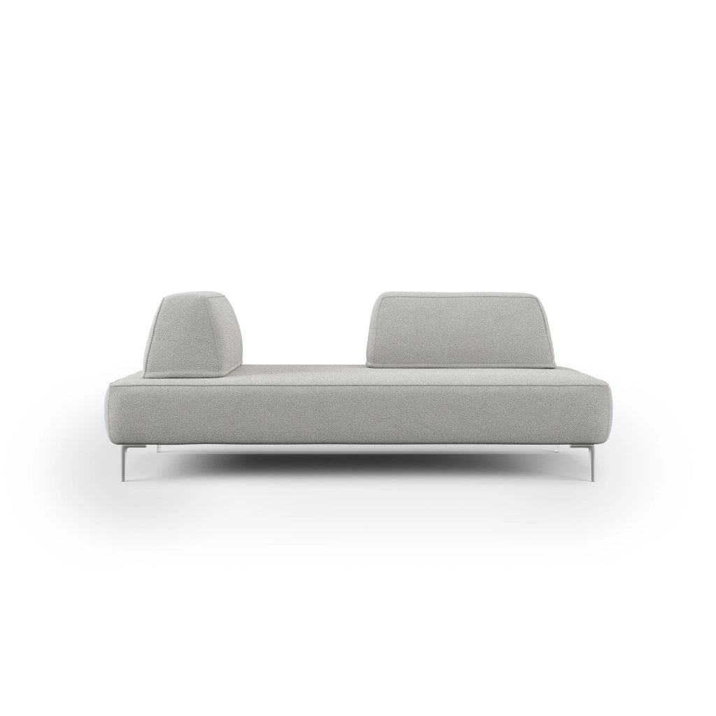 Newton Divano modulare con schienali movibili T07 167 cm grigio