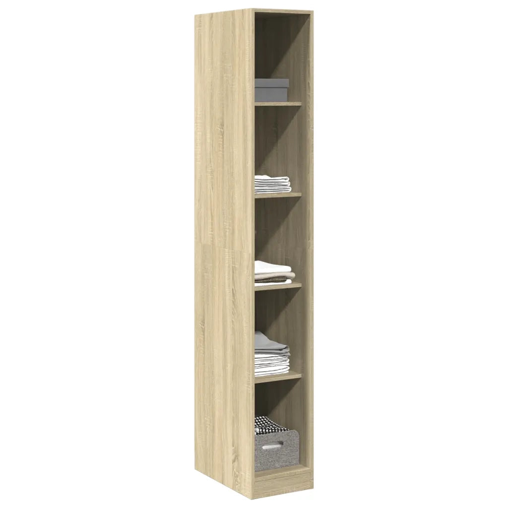 Armadio Rovere Sonoma 30x50x200 cm in Legno tecnico 3307704