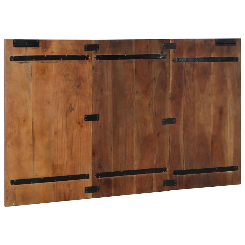 Testiera Multicolore 140 cm in Legno Massello Recupero 4017501