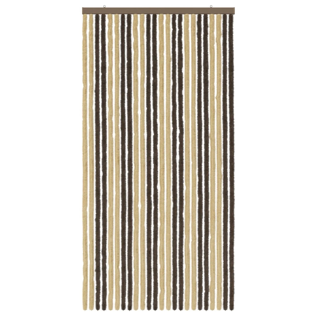 Tenda per insetti in chenille Marrone Scuro e Beige 42034433