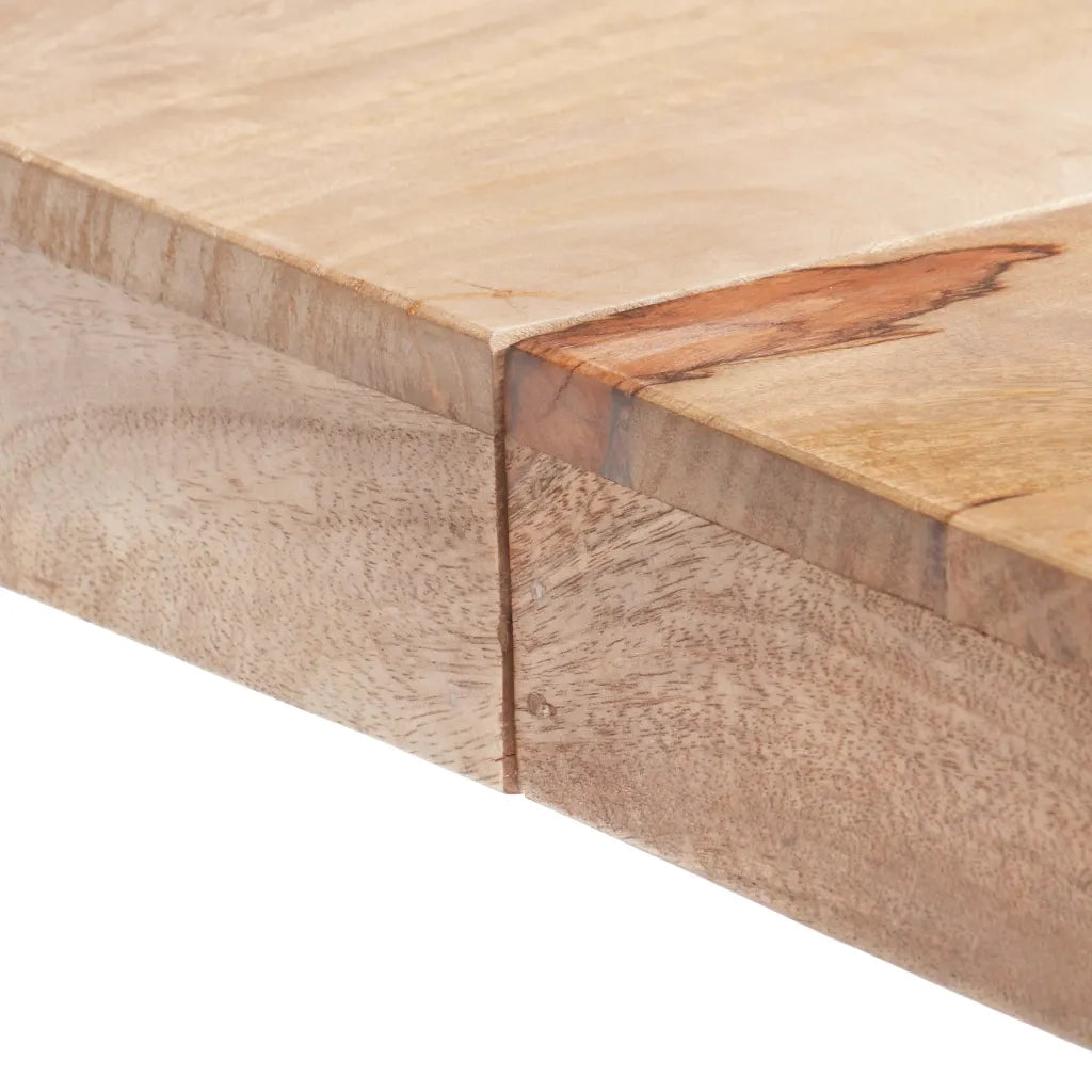 Tavolo da Pranzo 120x120x77 cm in Legno Massello di Mango 288117