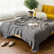 Dipendente da Cuscino in Cotone 100% Mousseline 230 x 230 cm, Coperte per Letto in Cotone Ademendamente Zitte Coperte per Letto in Cotone Grosse per Tutti gli Anni Coperte per Letto in Cotone Prelevate per Tutti i Mesi Coperte per Letto in Cotone