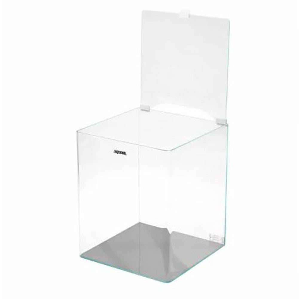 Aquael Opti Tank Rounded 70 - aquario panoramico in vetro extrachiaro 68L cm39x39x45h