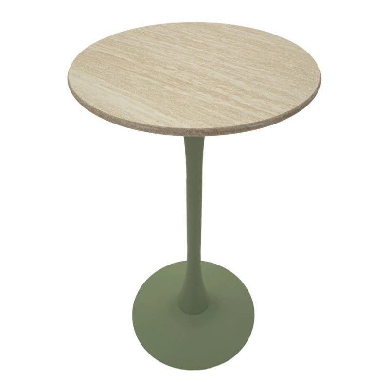 Tavolo Bar Alaska Verde cm ø 60x106