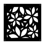 VENUS - Pannello in PVC traforato - Parasole Colore: nero, Misura: 73x73 cm