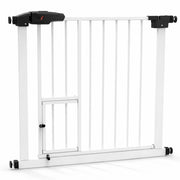 Cancelletto Bimbi Clic-Clac per Porta Cancello Bambini Animali Domestici 75x78cm