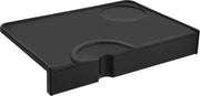 Mat di Tamper con Protezione di Contorno in Silicone, Mat di Tamper Antiscivolo, Mat di Espresso in Silicone, Mat di Tamper con Protezione di Contorno, Mat di Tamper Nero, Supporto per Tamp Pad, Angolo Antiscivolo, Riposo per Tamp