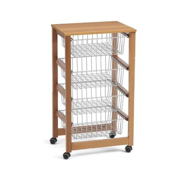 Carrello porta vivande arredamenti italia 515 gingerone ciliegio