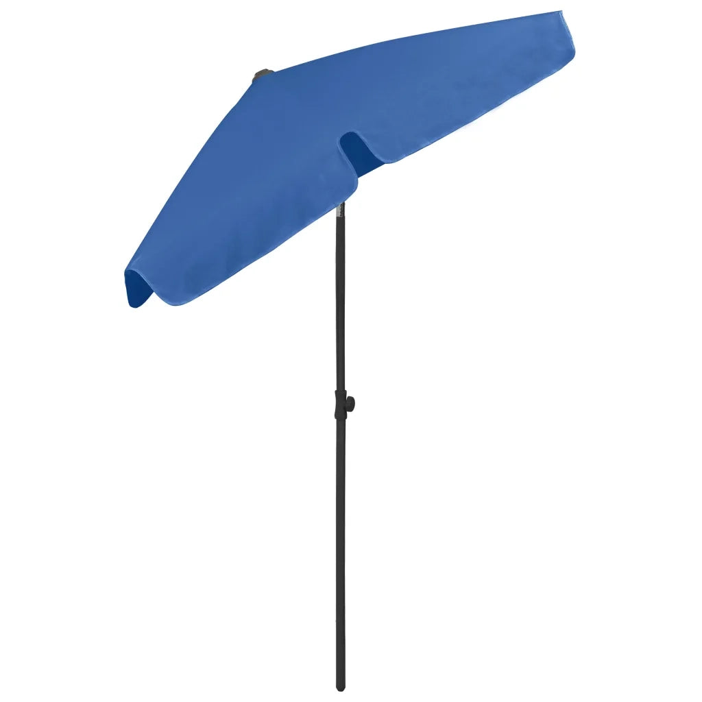 Ombrellone da Spiaggia Azzurro 180x120 cm 314726