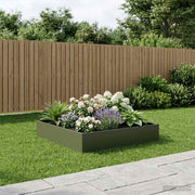 Vaso da giardino Verde Oliva 80 x 80 x 20 cm 8005014