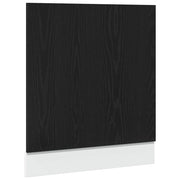 Pannello Lavastoviglie ¡°Lyon¡± Rovere Nero 60x1,5x67 cm