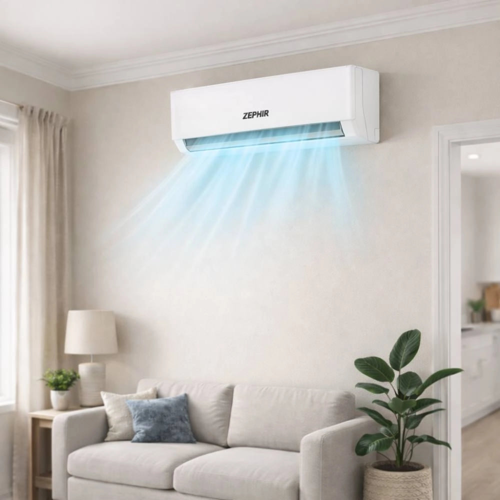 Climatizzatore monosplit zephir zmr12000my25 con wifi per 22 mq