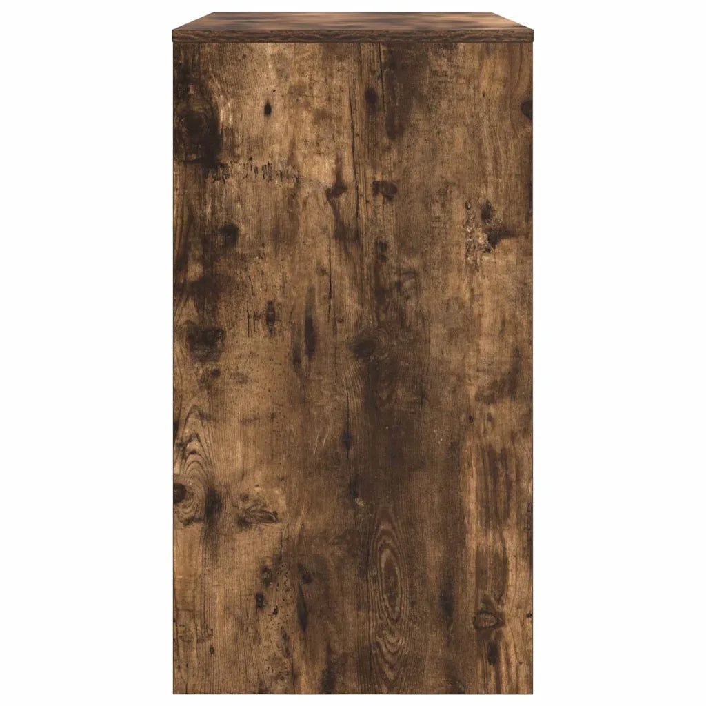 Scrivania | Tavolo da Ufficio Rovere fum¨¦ 77.5 x 43 x 79 cm Legno multistrato