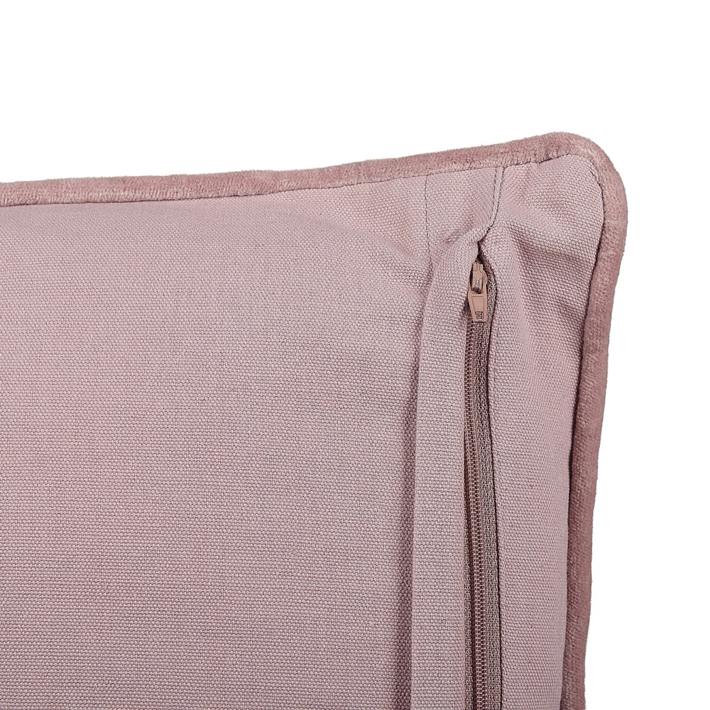 Cuscino in velluto con motivo floreale 45x45 cm rosa stile boho camera da letto soggiorno