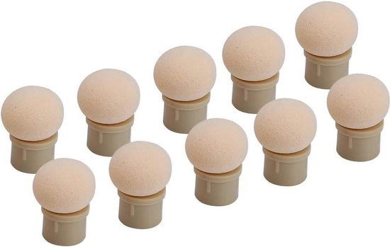 Kit di pennelli per nail art con pennelli a spugna di alta qualità - pennello a spugna per creare punti di polvere per nail art .