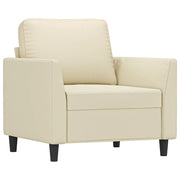 Poltrona | Sedia Relax Crema 60 cm in Similpelle