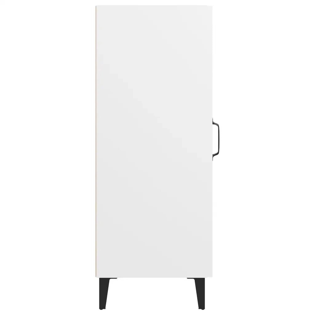 Credenza Bianca 34,5x34x90 cm in Legno Multistrato cod mxl 15456