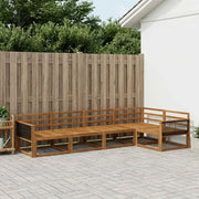 Set di divani da esterno 5 pcs Naturale