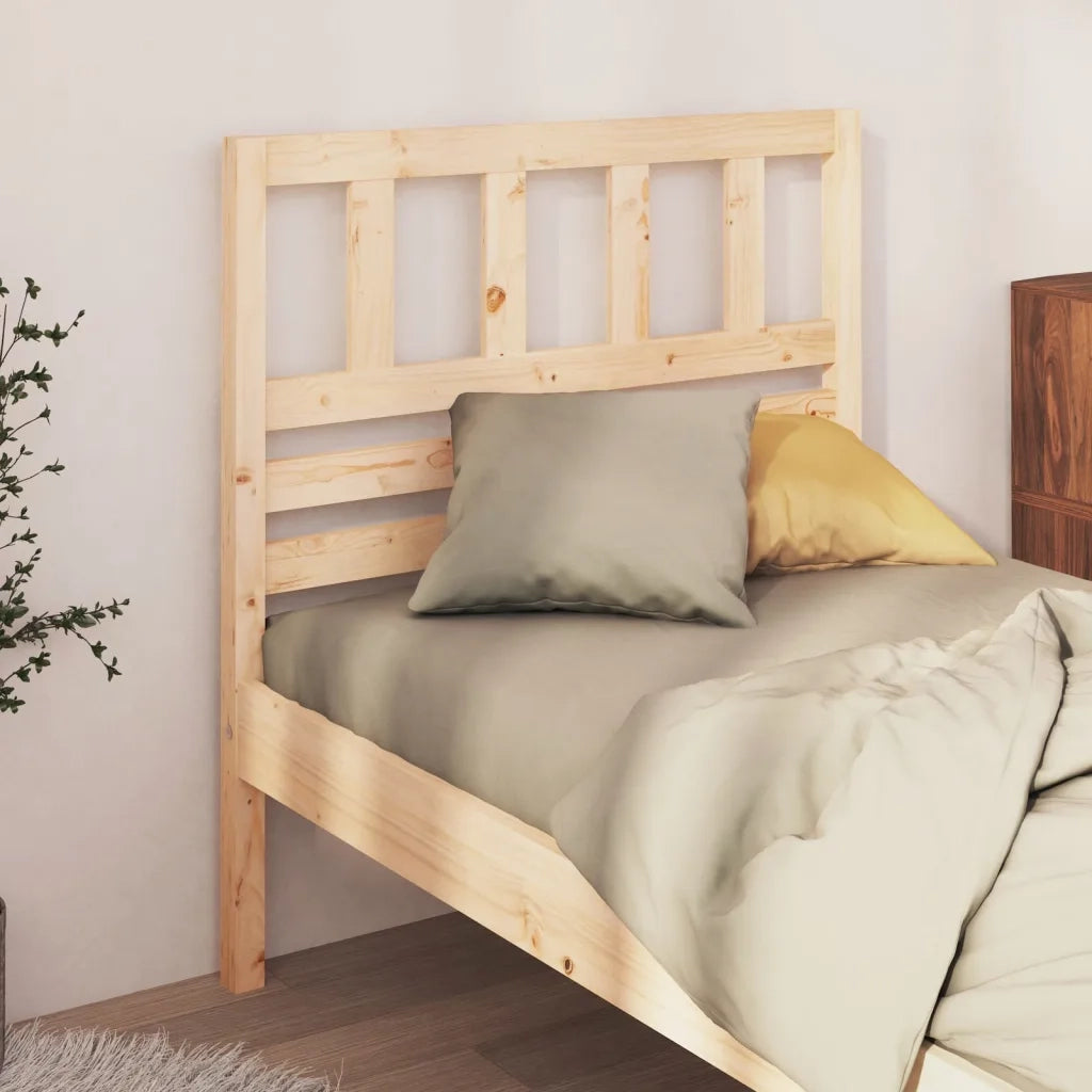 Testiera | Testata per Letto 96x4x100 cm in Legno Massello di Pino
