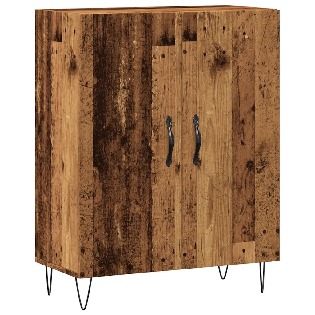 Credenza-Buffet-Armadio da cucina Legno Antico 69,5x34x90 cm in Legno Multistrato 513975