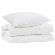 Set di Piumoni con cuscino 2 pz | Duvet Bianco Microfibra