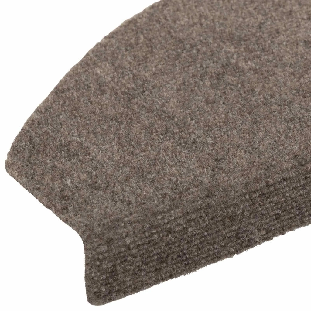 Tappetini per scale autoadesivi 15 pcs Moca 80 x 24,5 x 3,5 cm