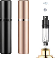 Parfum verstuiver portatile, contenitore per profumo da viaggio, mini flacone da viaggio, con coperchio protettivo, 5 ml