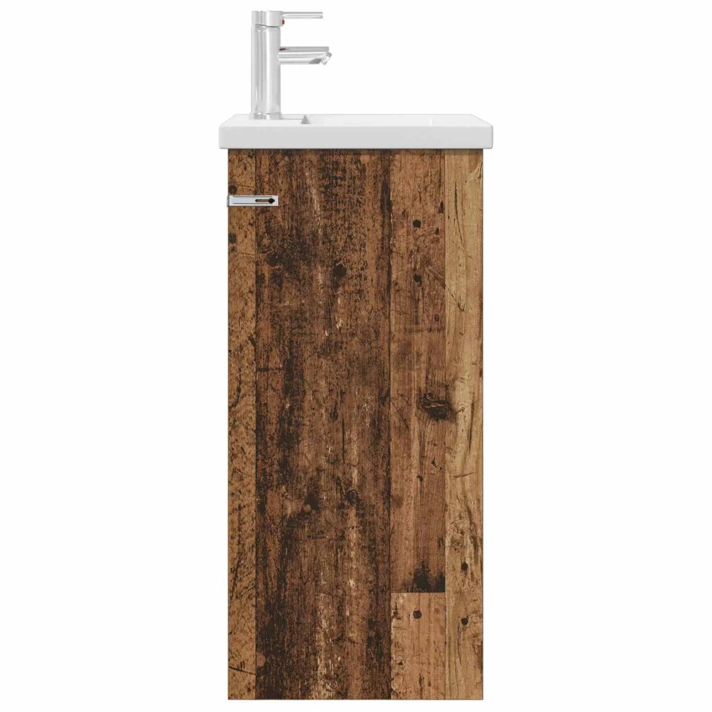 Mobile da bagno con lavabo Legno antico 42 x 40 x 84,5 cm 890726