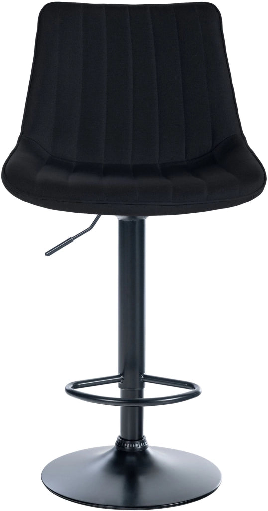 2er Set Barhocker Toni Stoff schwarz